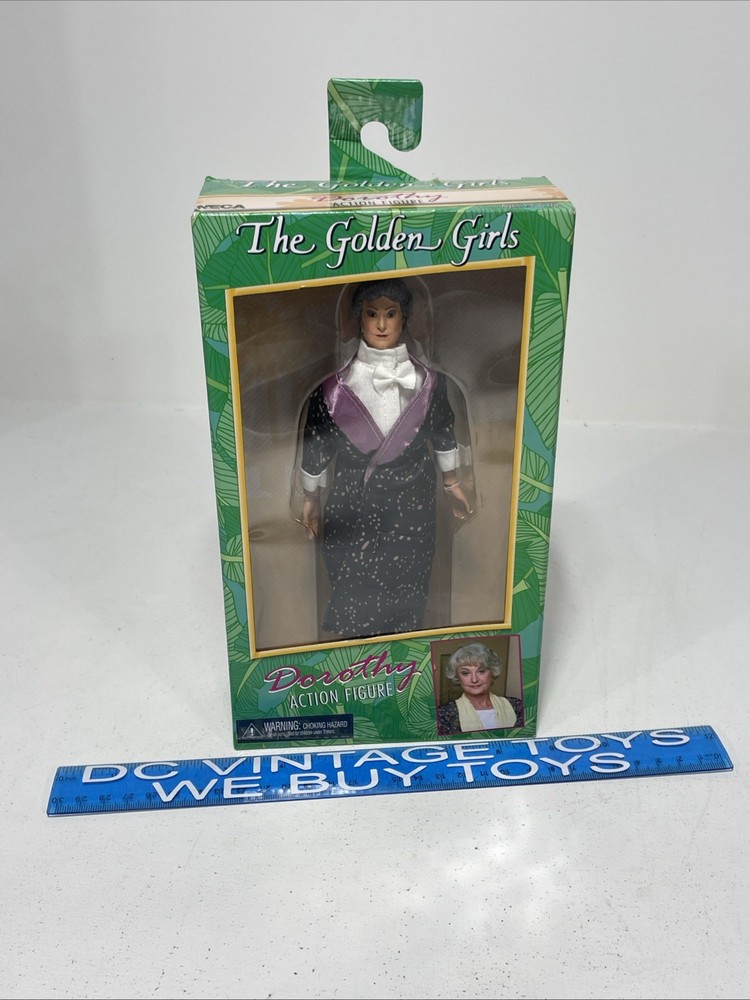NECA THE GOLDEN GIRLS DOROTHY 8″ ACTION FIGURE NEW Authentic 🔥