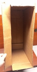 Inhumanoids Hasbro 1986 EARTH CORPS. FIGURE EMPTY FACTORY CASE!! Super Rare!!!