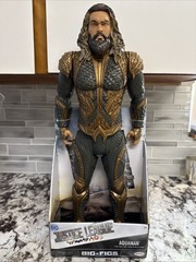 NEW IN BOX ‼️Aquaman 19″ Jason Momoa DC Comics JUSTICE LEAGUE Big Figs Jakks
