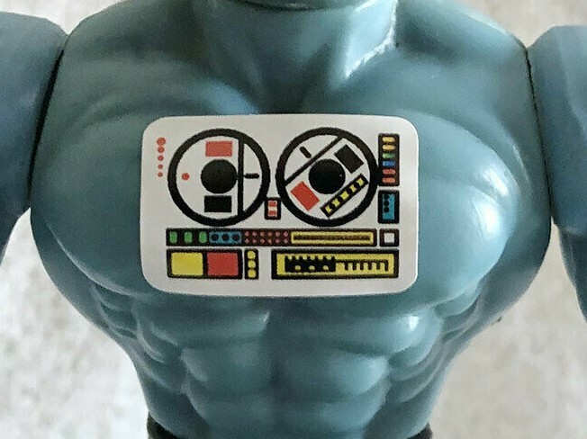FAKER CHEST STICKER • VINTAGE VERSION • VINTAGE MASTERS OF THE UNIVERSE