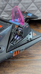 Vintage 1986 Coleco Starcom Shadow Bat Shadowbat Ship Jet Transforming Function