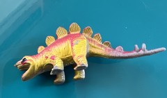 Lot of 11 Vintage Chinasaurs Dinosaurs Monsters D&D Toys Hard Plastic And Rubber