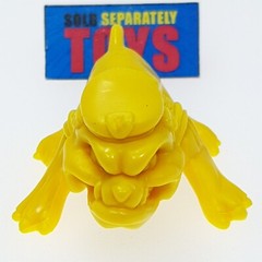 TMNT Raph The Green Teen Beret BITING BULLDOG BUDDY 1991 yellow accessory part