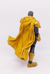SU-MF-C-CMBKAD: 1/12 Yellow Wired Hooded Cape for McFarlane Comic Black Adam