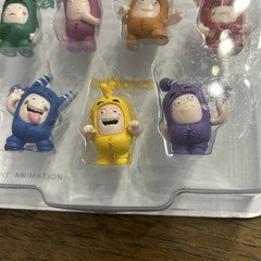 Oddbods Action Figure Toy Fuse, Jeff, Zee & + Mini Figurine Set ( Ages 3+)