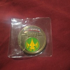 2018 Power Rangers Morphicon Exclusive Gold Challenge Coin