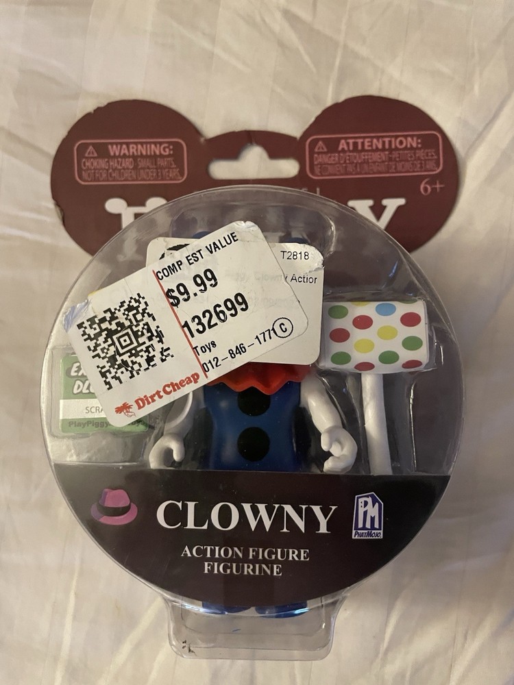PIGGY CLOWNY Clown 3.5” Series 1 Action Figure Roblox DLC Exclusive Code!! (C85)