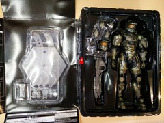New Play Arts Kai Movie HALO 5 MASTER CHIEF Action Figures Accessories Toy Boxed