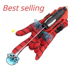 Kids Spider Web Shooter Glove & Launcher Toy Set – Superhero Role Play Action