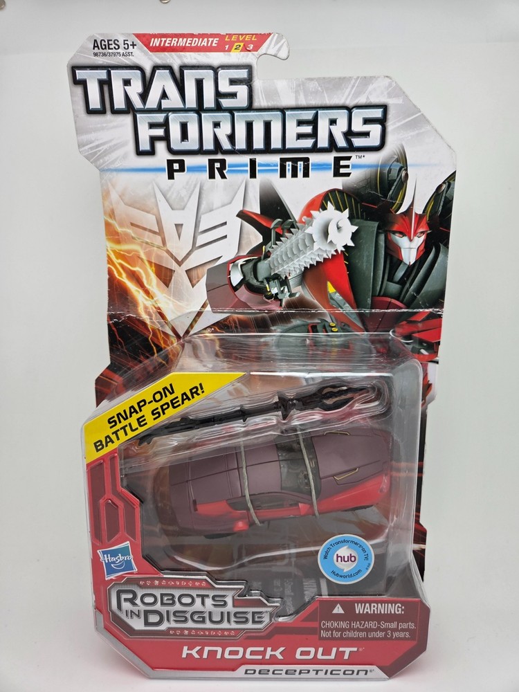Transformers Prime Robots in Disguise Knock Out