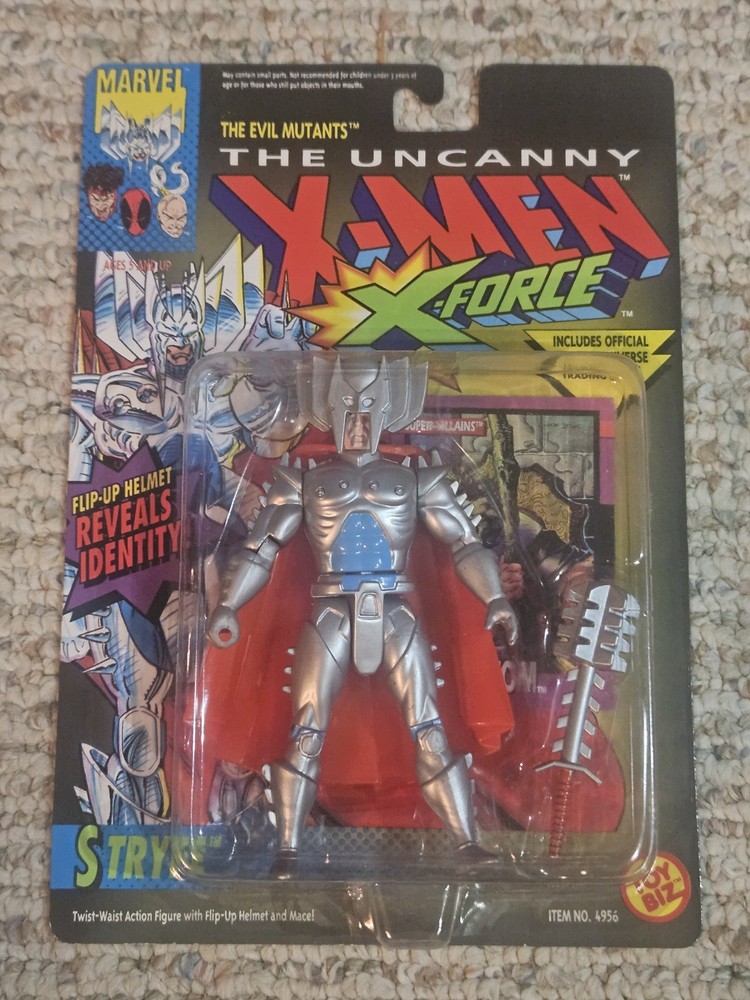 STRYFE 1992 Toy Biz Marvel The Uncanny X-Men X-Force Action Figure MOC NIP