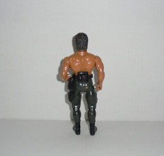 Lot of 5 1985 Coleco Rambo Figures Weapons Gripper Mad Dog Nomad Sergeant Havoc