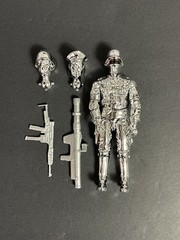 NEW 2026 Gi Joe LadyJayeToys Silver Chrome Red Shadow Trooper
