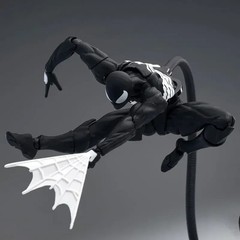 Mess Toys Black Suit Symbiote Spider-Man Action Figure Boxed In STOCK