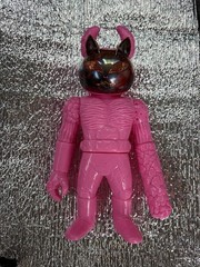 Real Head Uamou Mask Real Uamou Soft Vinyl Pink Figure F/S FEDEX