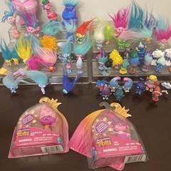 Dreamworks Trolls Movie Toys Figures Lot