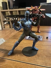 McFarlane Lot Blue Beetle Movie DCEU DCU Blue Beetle Battle Mode Conrad Carapax