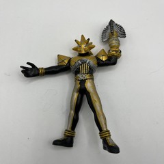 Power Rangers Orange Head Krybot PVC Figure Villain Black Gold Orange 2006