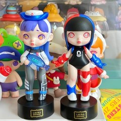TOYCITY Laura Cyberpunk Series Confirmed Blind Box Action Figure Doll Toys Gift