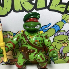 RAPH, The Green Teen Beret Vintage 1991 TMNT Near Complete Figure 1511 E2