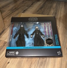 in hand STAR WARS Black Series Darth Nihilus Darth Traya Gaming Greats KOTR