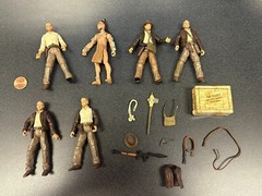 INDIANA JONES (INDY) HASBRO FIGURE & ACCESSORIES YOU PICK (U PICK) IDOL RPG HAT
