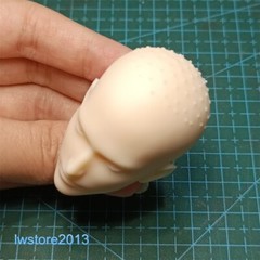 1:6 1:12 1:18 Anime Boy Man Head Sculpt For 12″ 6″ 3.75″ Male Action Figure Body