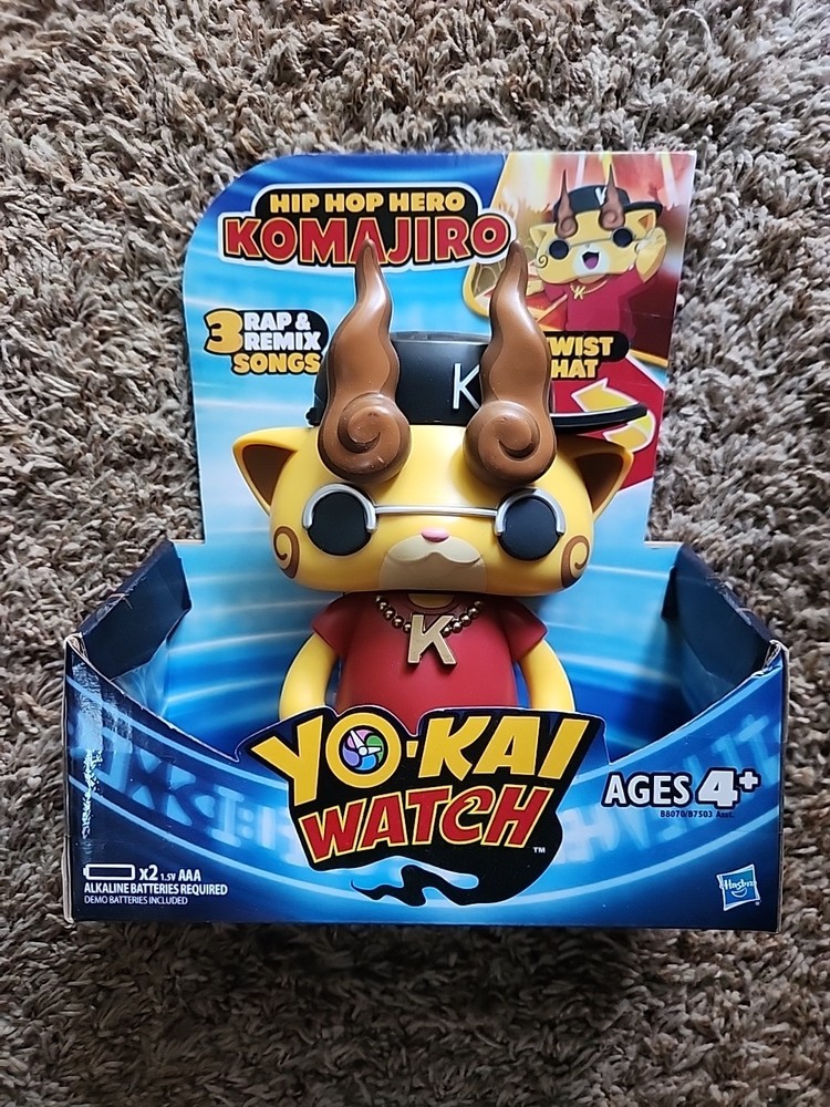Yokai Hip Hop Hero Komajiro 2016 DJ Rap Remix Music Figure Yo-Kai Watch Funko