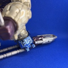 97 Transformers Beast Wars Transmetals Optimus Primal Figure Vintage Hasbro Mace