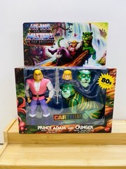 Masters Of The Universe Origins Cartoon PRINCE ADAM He-Man & CRINGER MOTU NEW
