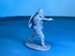 Action Figures. Resin soldiers Viking 40mm miniature of a warrior of the north