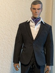 Custom One OFF Adam West Boot65 Playboy Not Hot Toys 66 Batman 1/6 Figure