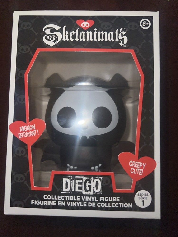 Skelanimals Diego The Bat Series 1 Hasbro Vinyl Figure NEW