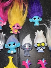 Dreamworks Trolls Mineez Collection Lot of 39 figures