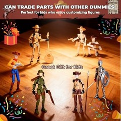 Western Cowboy t13 Action Figure｜Assembly Completed｜ 3D Printed Dummy 13 for …