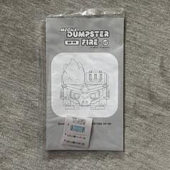 100% Soft Mecha Dumpster Fire Vinyl Figure DF-79 Edition
