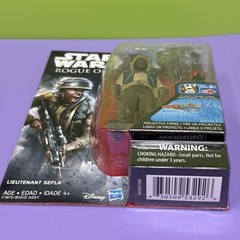 Star Wars Rogue One Lieutenant Sefla Figure 2016 Selfa Selfla Rebel Trooper 3.75