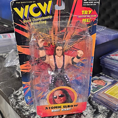 The Original San Francisco Toymakers WCW Bret Hart Atomic Elbow (Still Sealed)