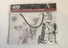 Star Wars Hanging Dry Erase Board With Marker Storm Troopers Disney
