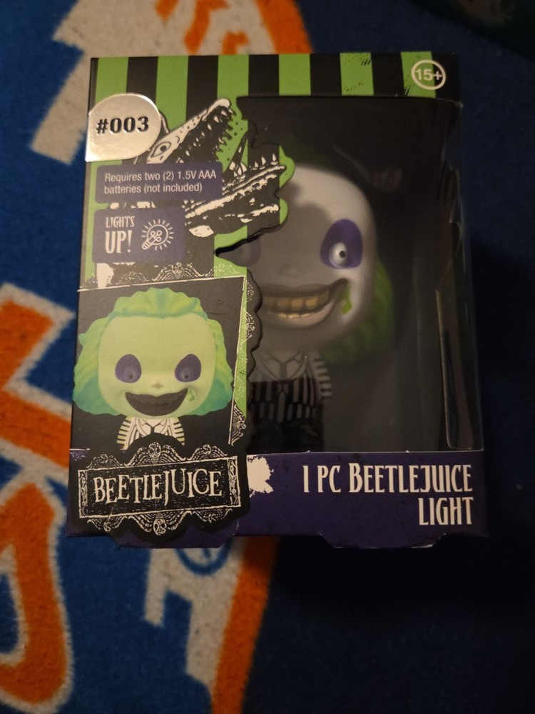 (1) Beetlejuice Light Paladone Icons #003 Horror Series 1 New In Box Lights Up