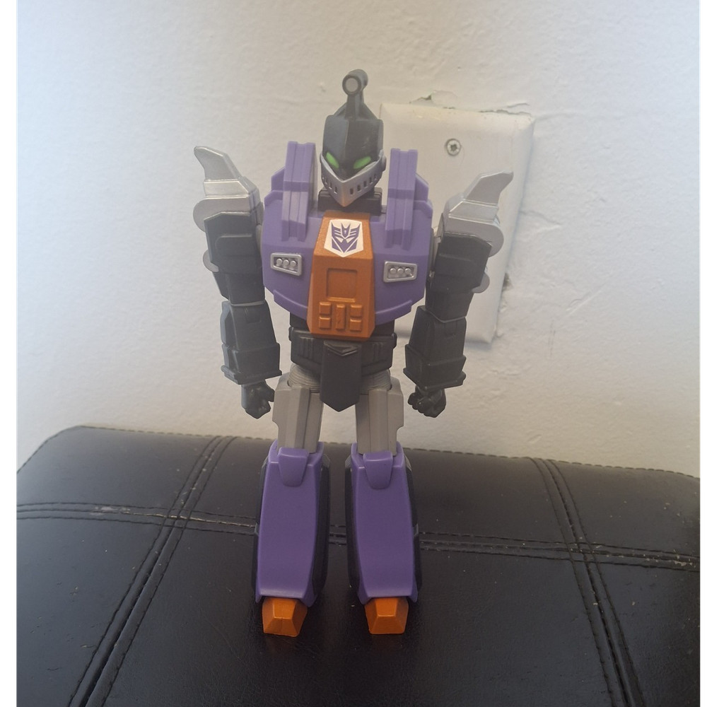 Transformers Decepticon Action Figure Plastic Purple/Gray/Orange 2021