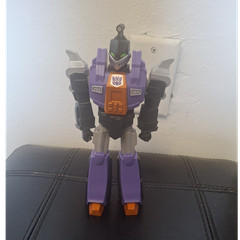Transformers Decepticon Action Figure Plastic Purple/Gray/Orange 2021
