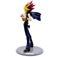 21CM Yu-Gi-Oh Duel Links Yami Yugi Black Magician Girl Mana PVC Figure Toy