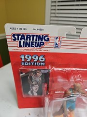 1996 NBA Starting Lineup Grant Hill Detroit Pistons Vintage SLU NBA Hopps Card