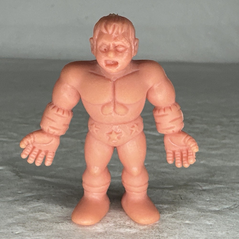 80’s M.U.S.C.L.E. Men Kinnikuman Flesh Color 2″ Terryman B Figure #140 Mattel