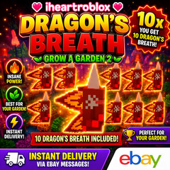 Dragons Breath Seed 10x | Grow A Garden 2