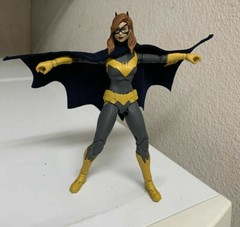 Custom Batgirl Wired Cape Mcfarlane DC Collectibles 1:12 Batman Not Figure