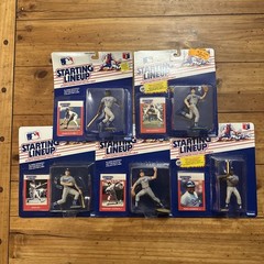1988 Kenner Starting Lineup Los Angeles Dodgers Lot Sax Stubbs Valenzuela