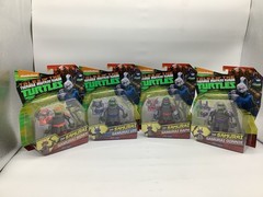 TMNT Samurai Turtles Set Of 4 Action Figures New Sealed
