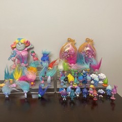 Dreamworks Trolls Movie Toys Figures Lot